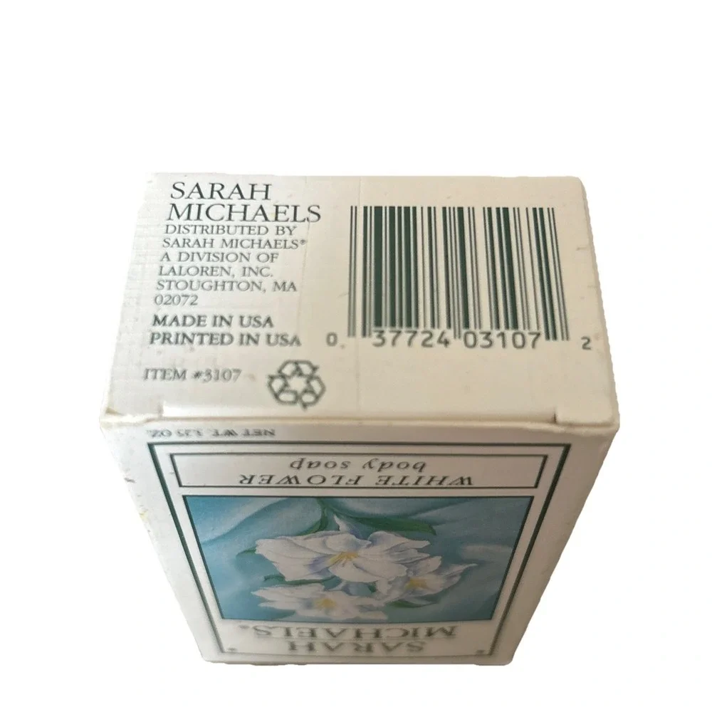 VTG 90s‎ Sarah Michaels SOAP White Flower New New in Box Discontinued